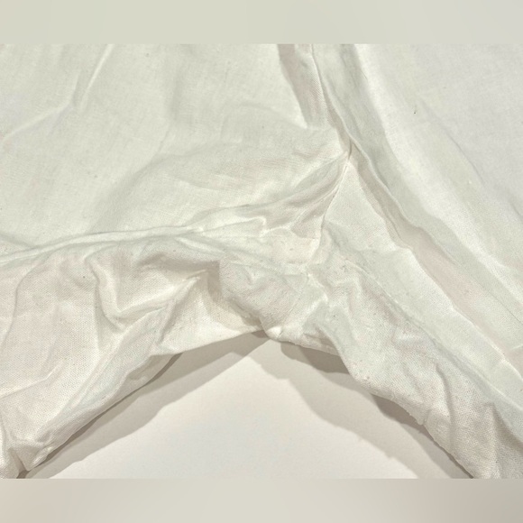 Large Old Navy White Linen Pants - Picture 2 of 2